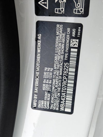 2024 BMW 430i xDrive Convertible