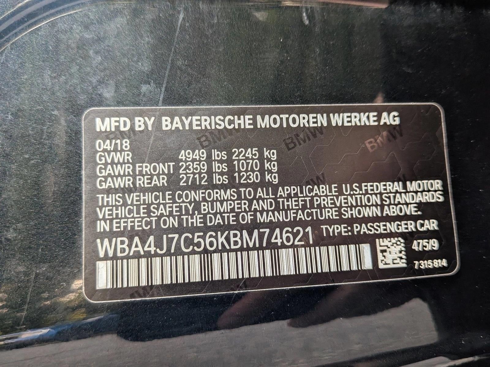 2019 BMW 440i xDrive Gran Coupe