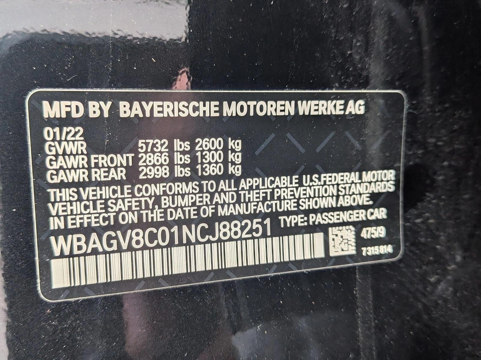 2022 BMW M850i Gran Coupe