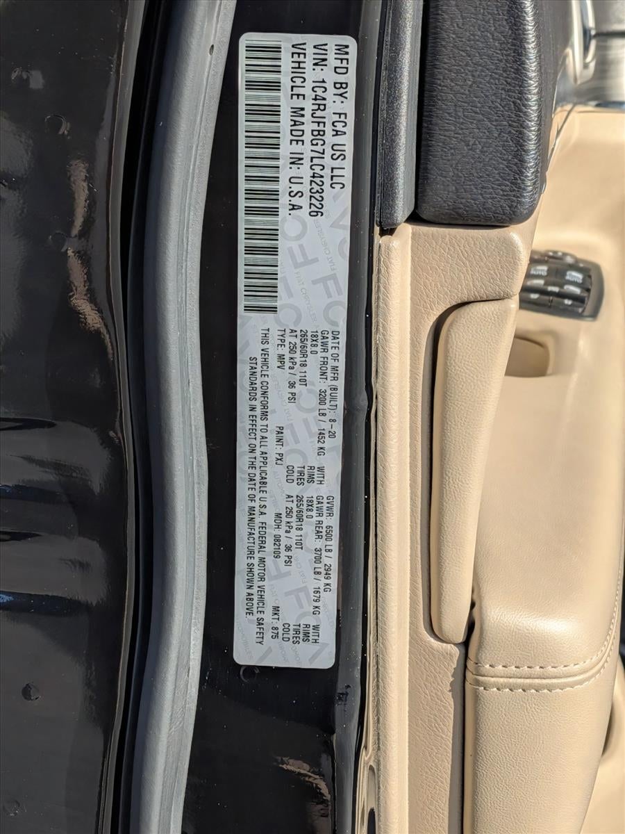 2020 Jeep Grand Cherokee Limited 4x4