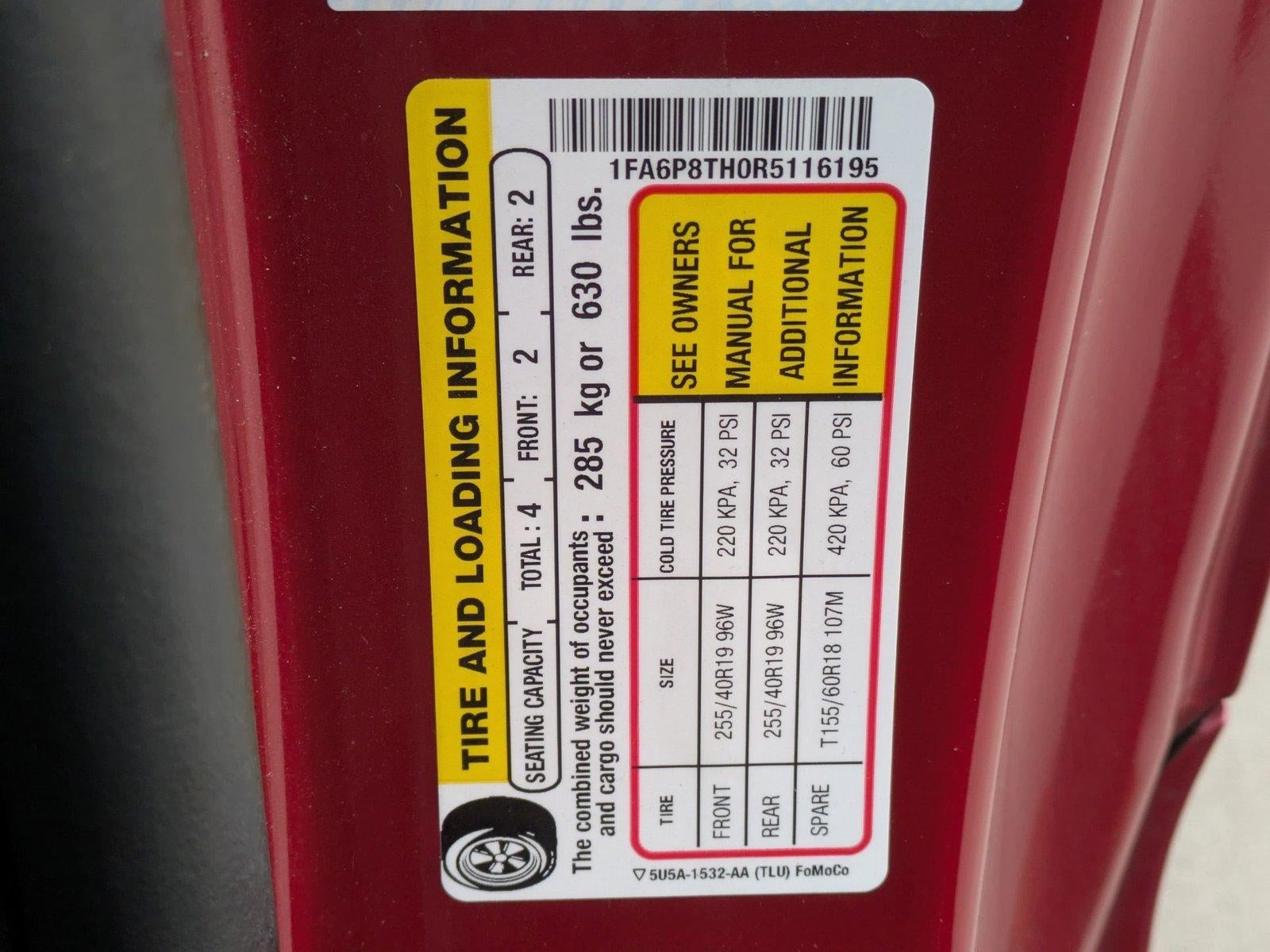 2024 Ford Mustang EcoBoost Fastback