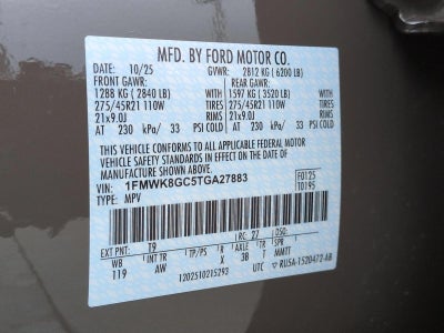 2026 Ford Explorer ST 4WD