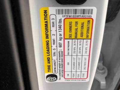 2023 Ford F-150 Platinum 4WD SuperCrew 5.5' Box