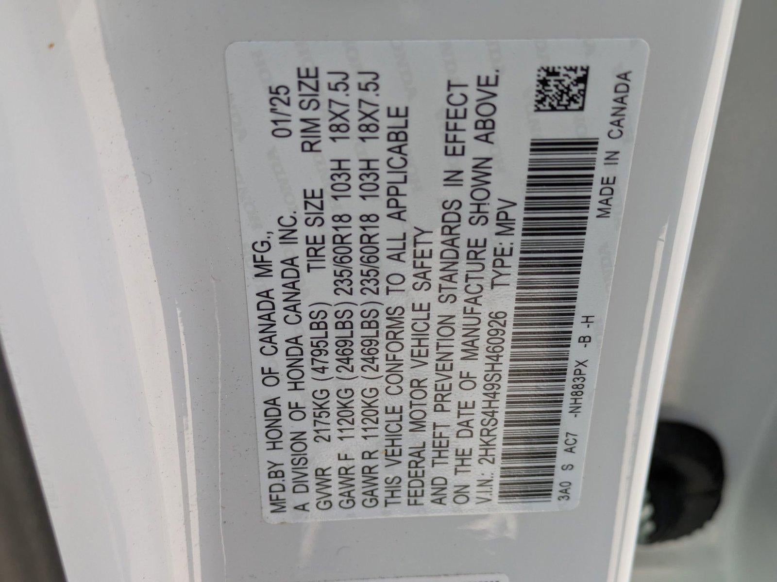 2025 Honda CR-V EX AWD