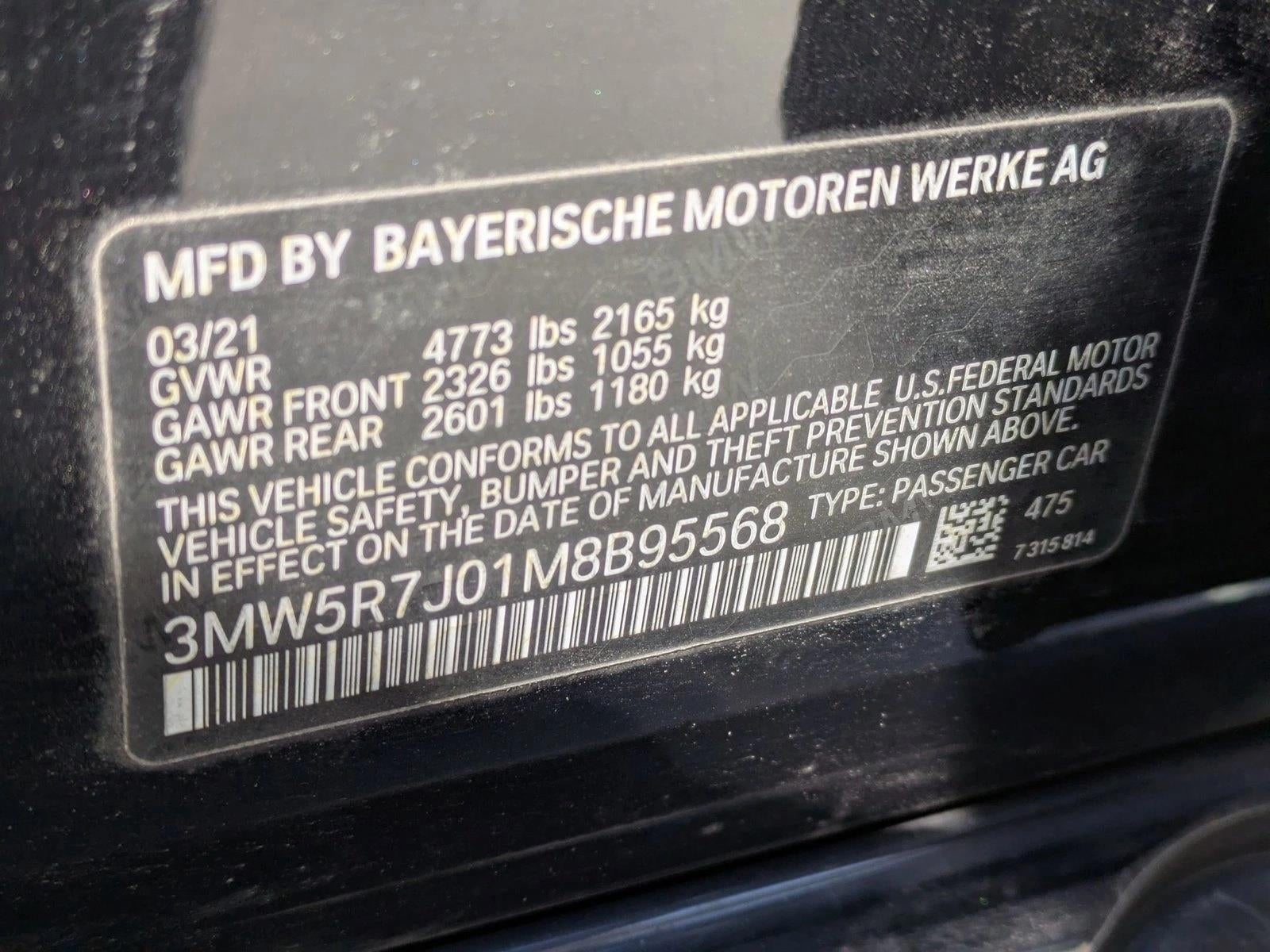 2021 BMW 330i xDrive Sedan North America