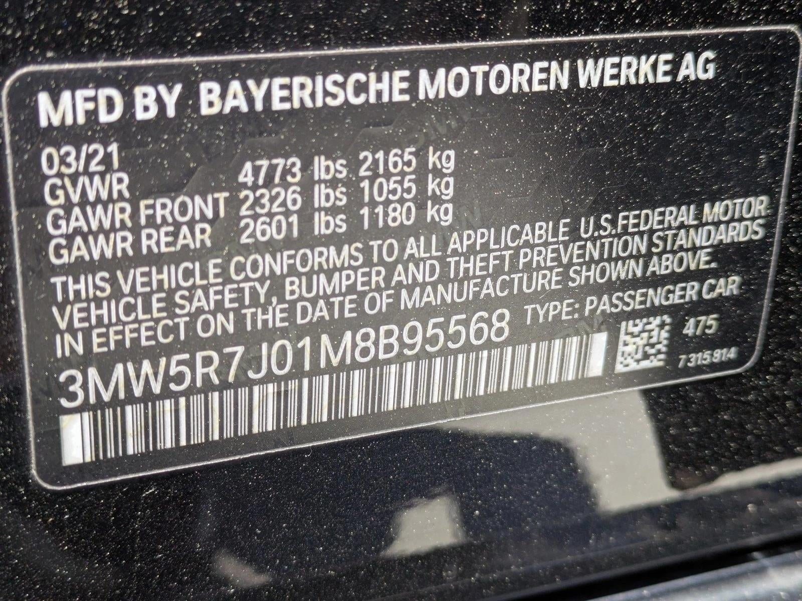 2021 BMW 330i xDrive Sedan North America