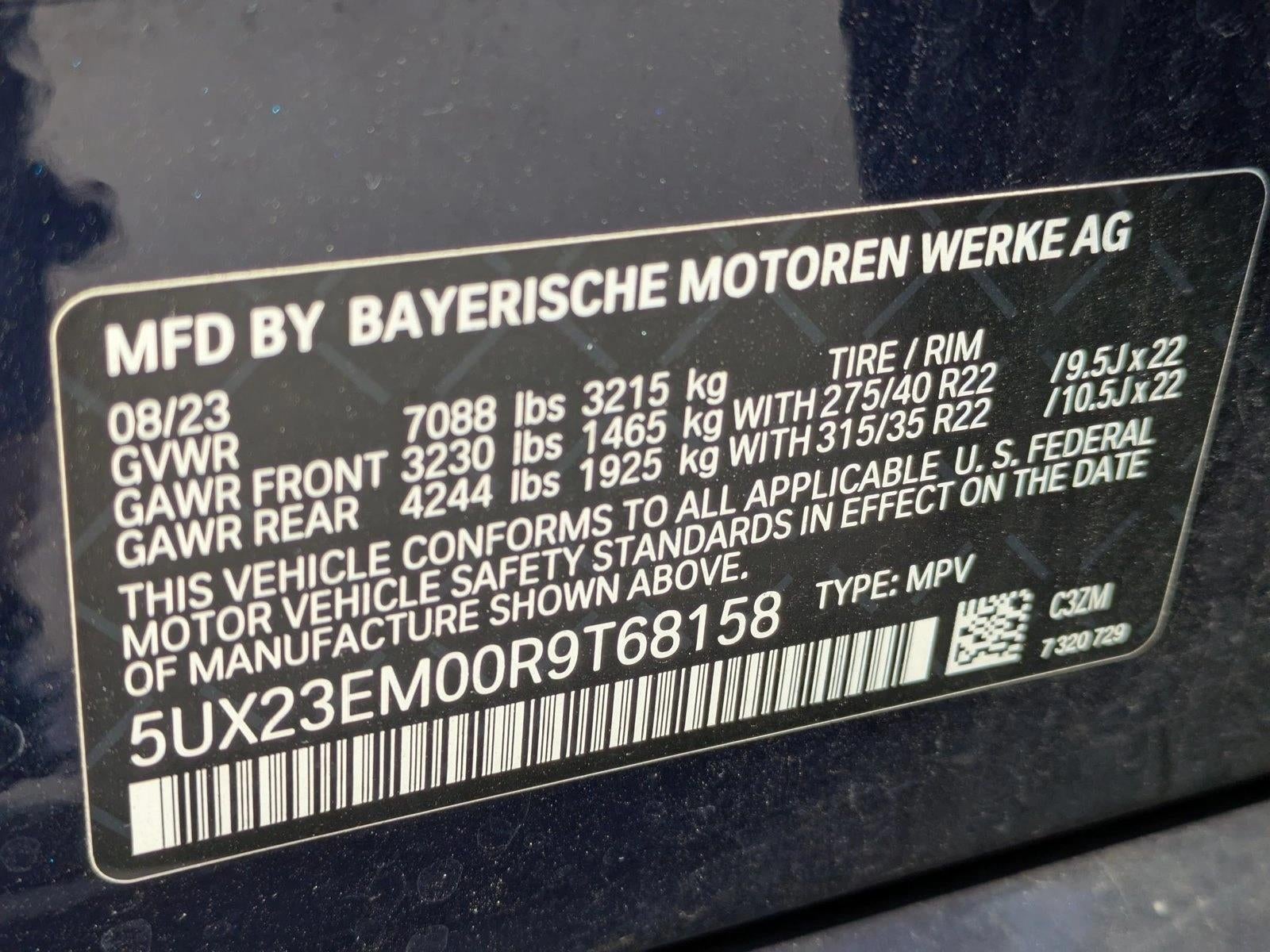 2024 BMW X7 xDrive40i Sports Activity Vehicle
