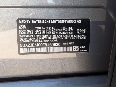 2026 BMW X7 xDrive40i Sports Activity Vehicle