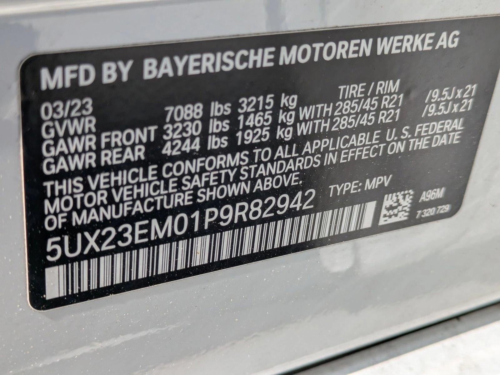 2023 BMW X7 xDrive40i Sports Activity Vehicle