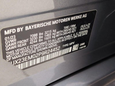 2023 BMW X7 xDrive40i Sports Activity Vehicle