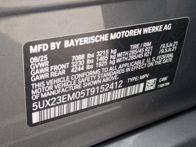 2026 BMW X7 xDrive40i Sports Activity Vehicle