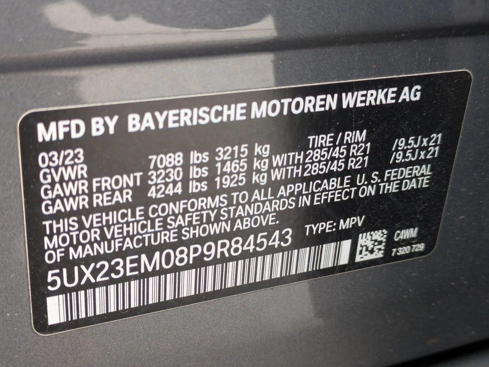 2023 BMW X7 xDrive40i Sports Activity Vehicle