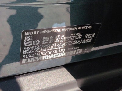 2026 BMW X5 xDrive40i Sports Activity Vehicle