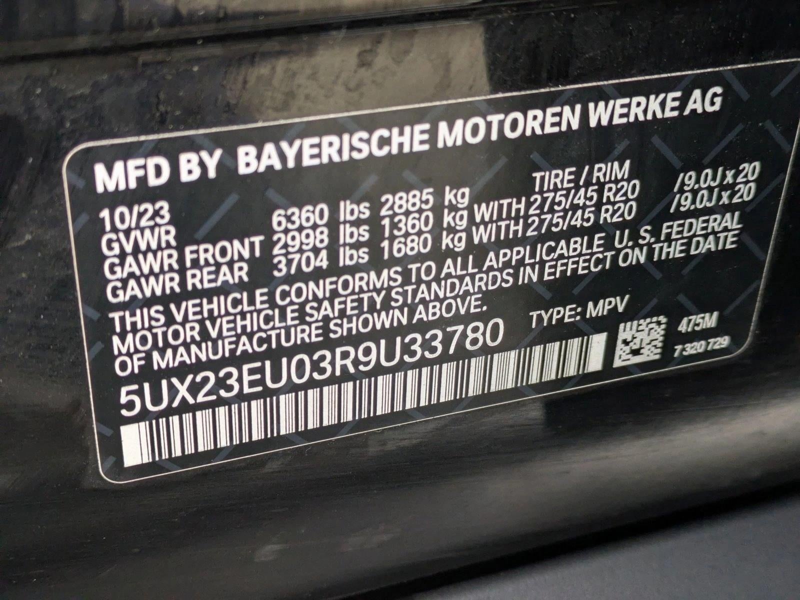 2024 BMW X5 xDrive40i Sports Activity Vehicle