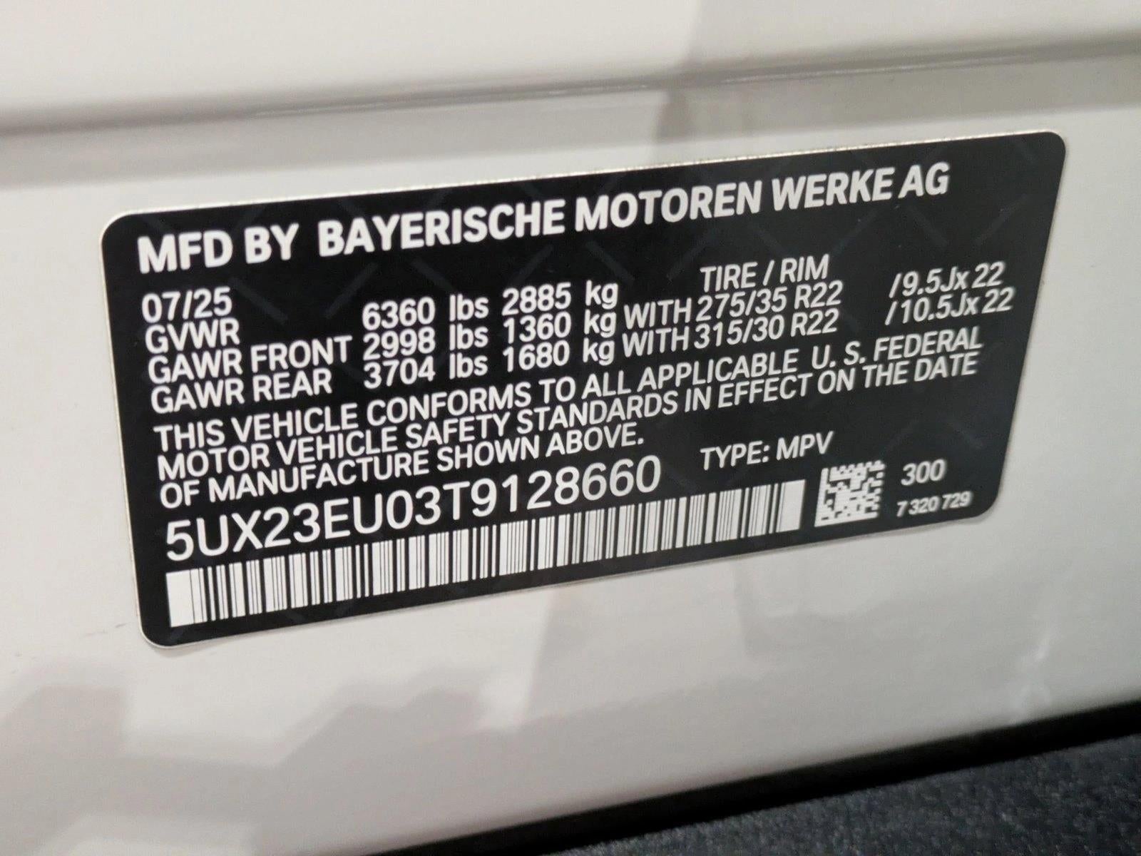 2026 BMW X5 xDrive40i Sports Activity Vehicle