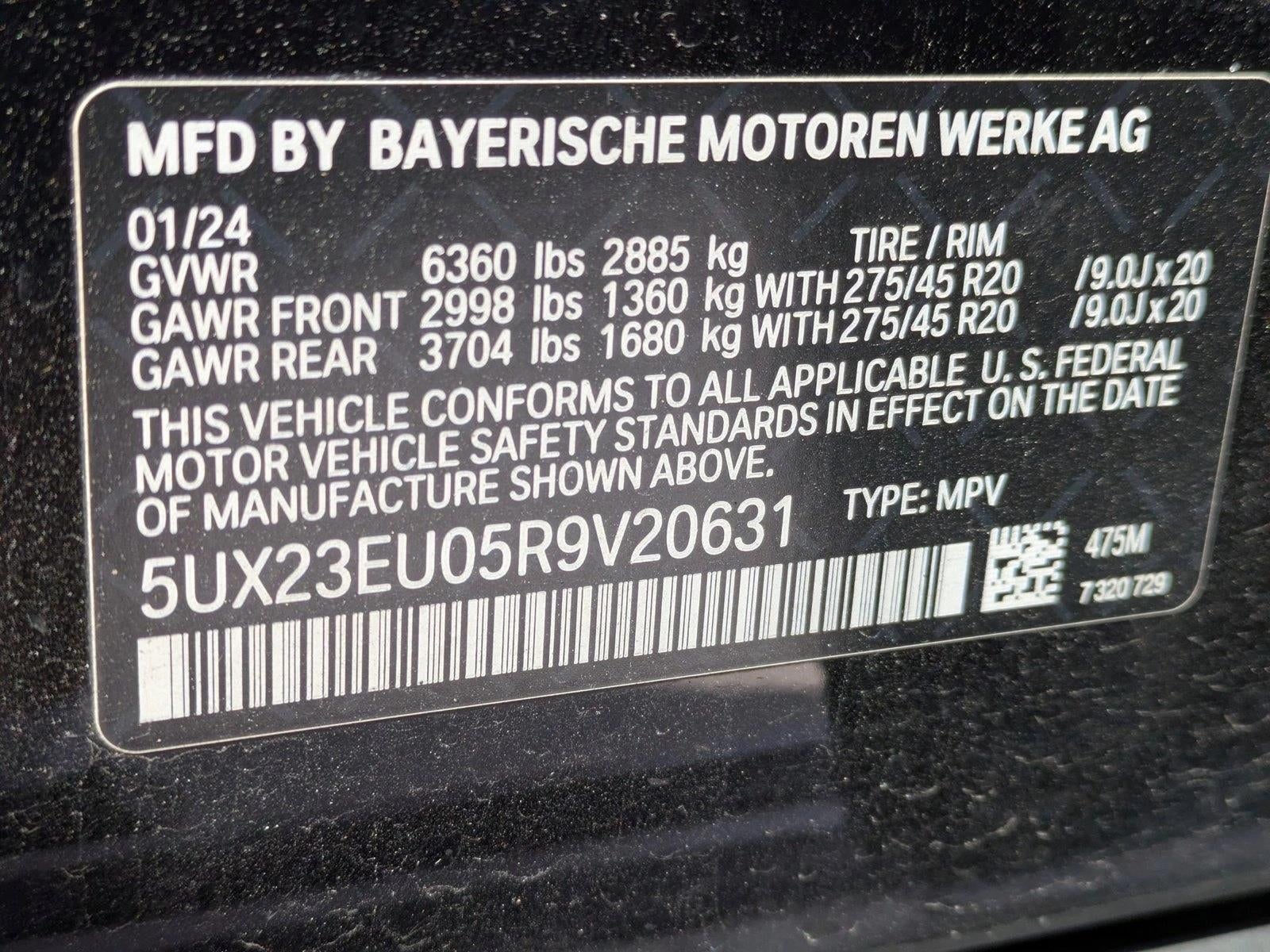 2024 BMW X5 xDrive40i Sports Activity Vehicle