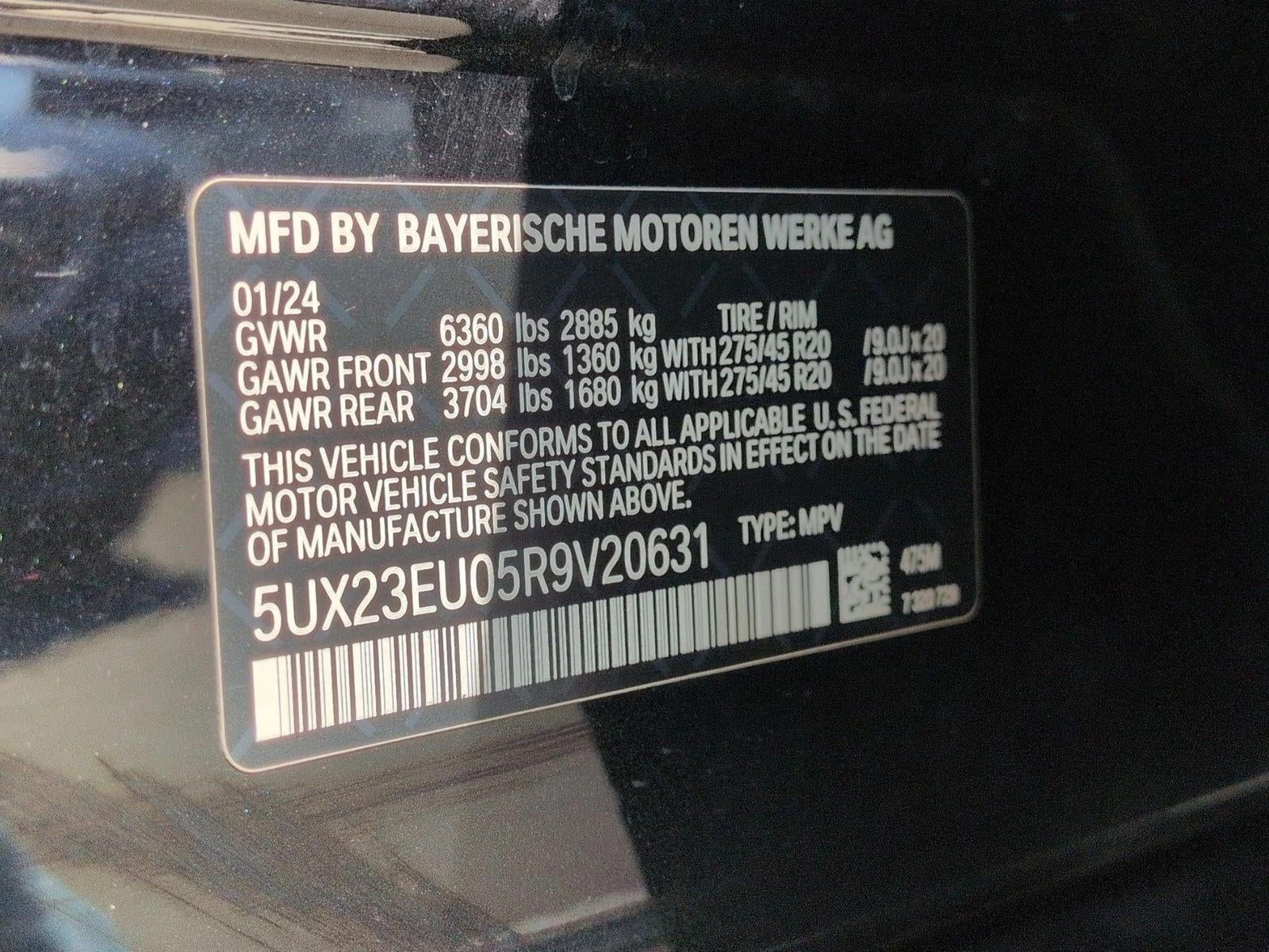 2024 BMW X5 xDrive40i Sports Activity Vehicle