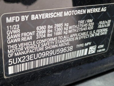 2024 BMW X5 xDrive40i Sports Activity Vehicle