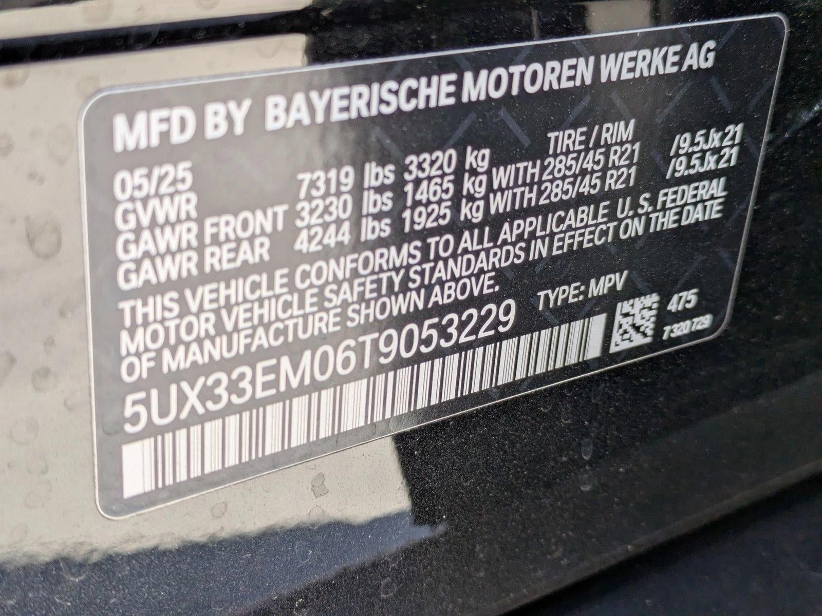 2026 BMW X7 M60i Sports Activity Vehicle