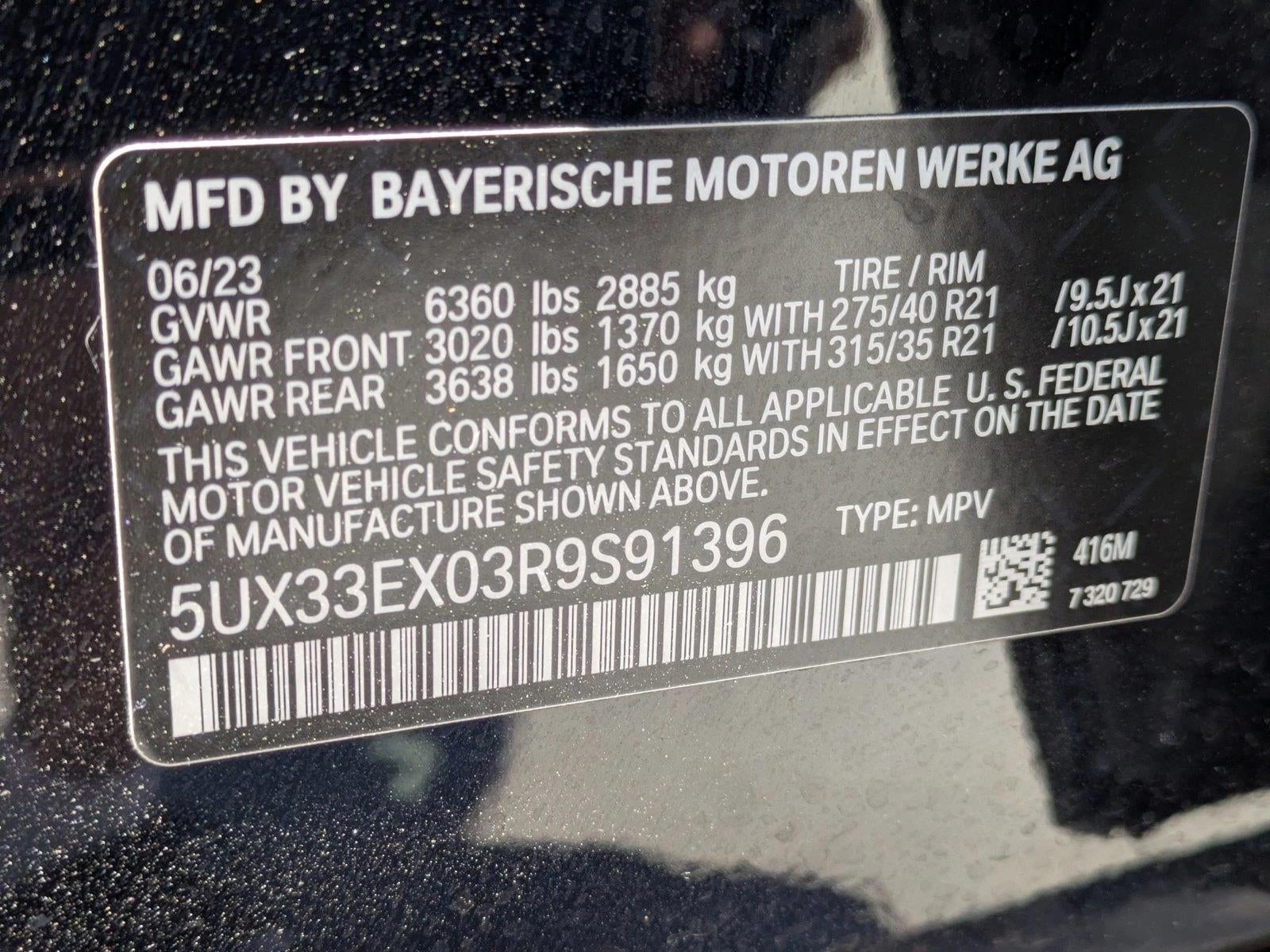 2024 BMW X6 xDrive40i Sports Activity Coupe