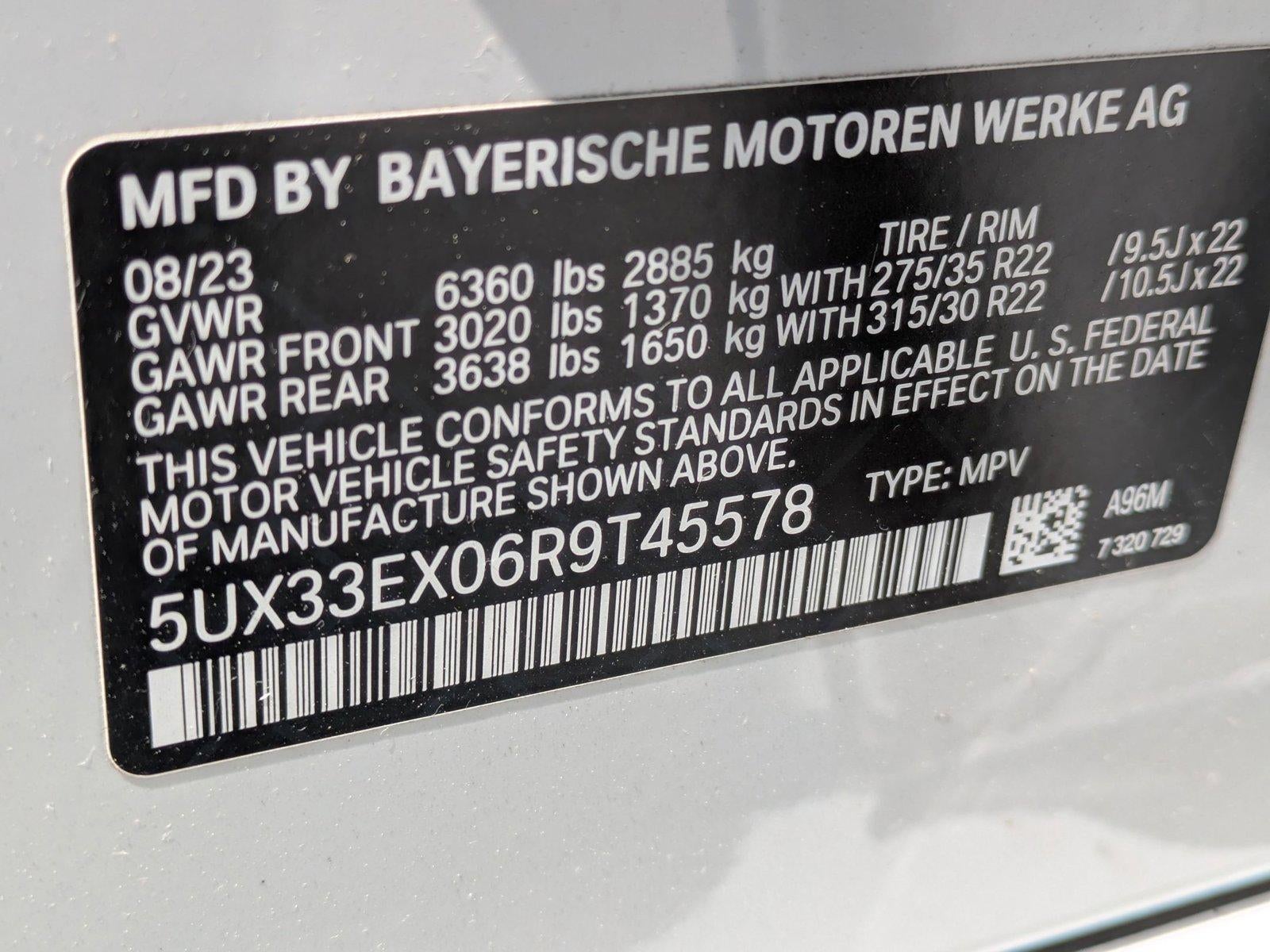 2024 BMW X6 xDrive40i Sports Activity Coupe