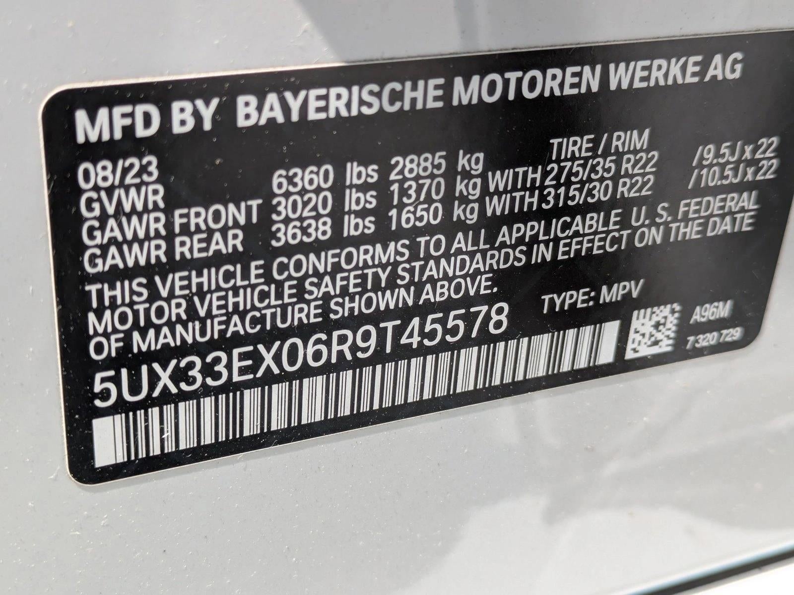 2024 BMW X6 xDrive40i Sports Activity Coupe