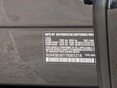 2026 BMW X5 xDrive50e Plug-In Hybrid