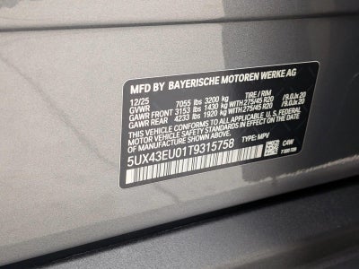 2026 BMW X5 xDrive50e Plug-In Hybrid