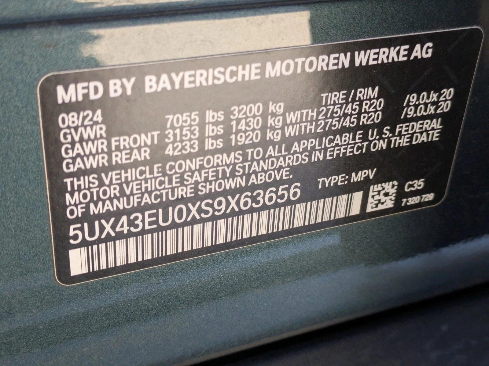 2025 BMW X5 xDrive50e Plug-In Hybrid