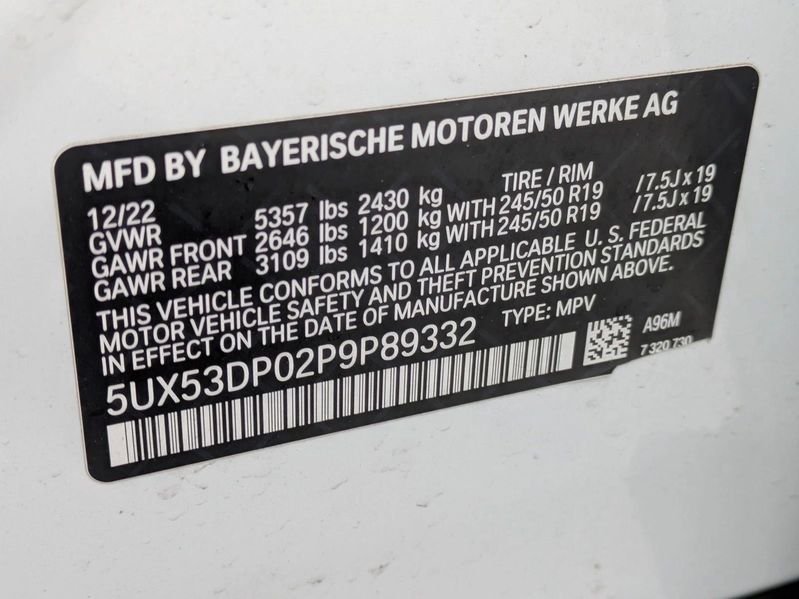 2023 BMW X3 xDrive30i Sports Activity Vehicle
