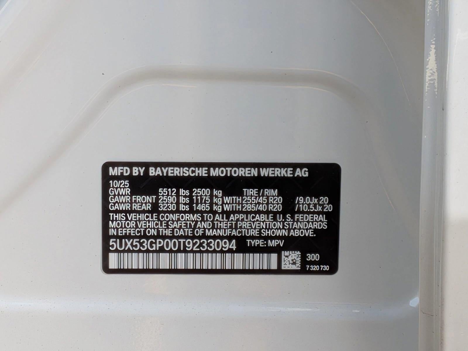 2026 BMW X3 30 xDrive Sports Activity Vehicle