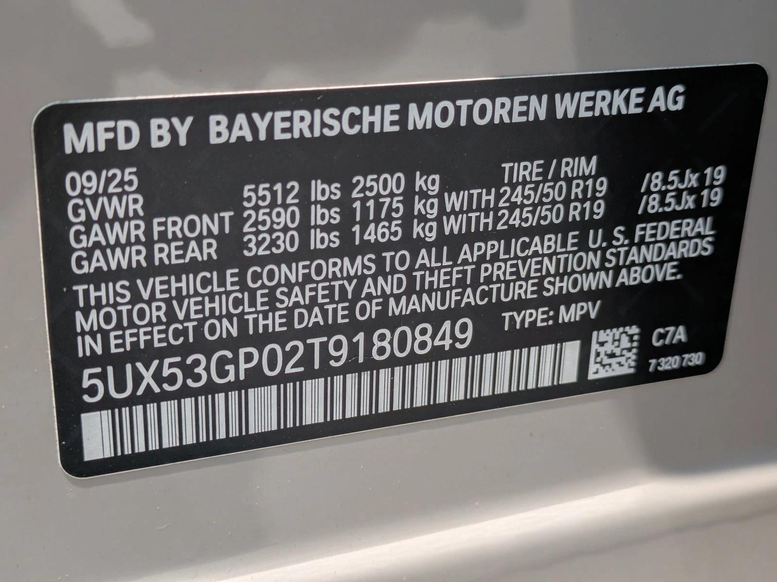 2026 BMW X3 30 xDrive Sports Activity Vehicle