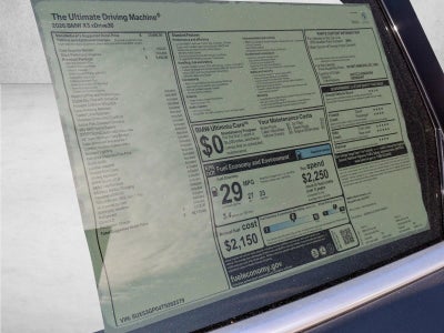 2026 BMW X3 30 xDrive Sports Activity Vehicle