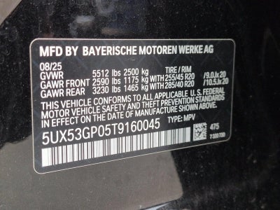 2026 BMW X3 30 xDrive Sports Activity Vehicle