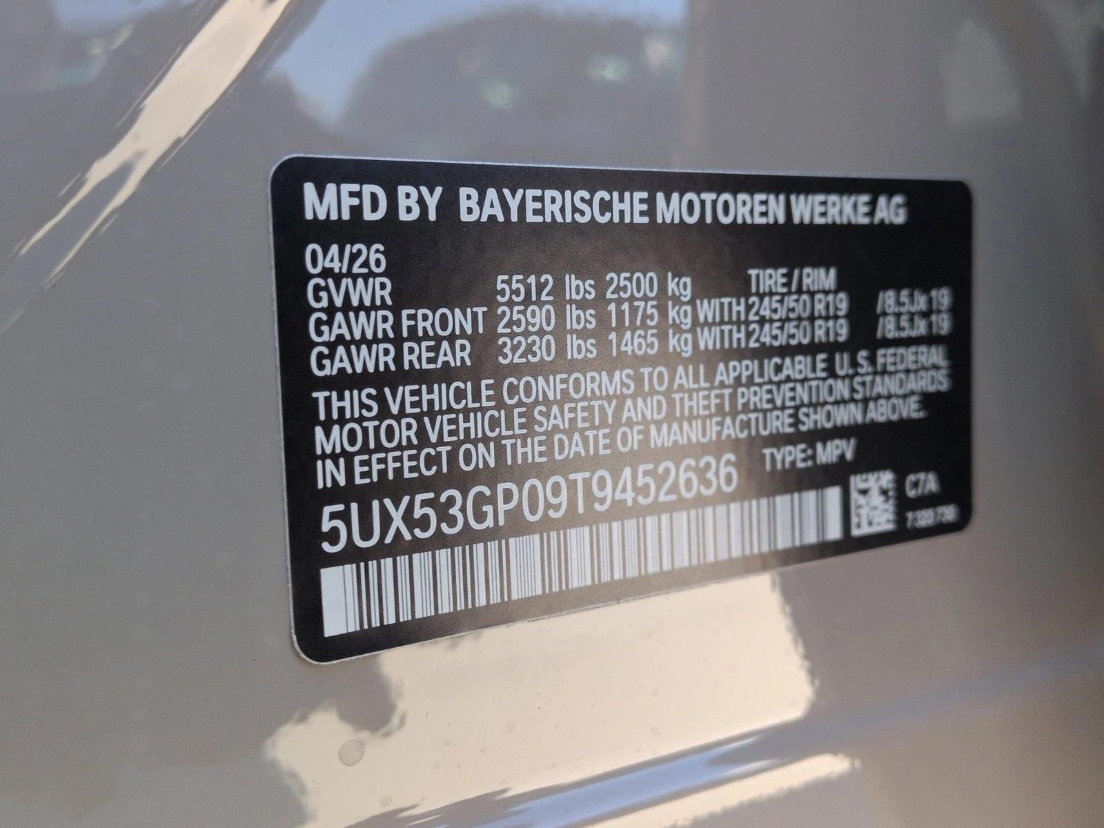 2026 BMW X3 30 xDrive Sports Activity Vehicle