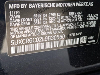 2020 BMW X5 xDrive40i Sports Activity Vehicle