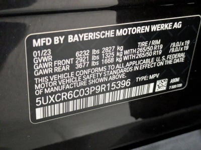 2023 BMW X5 xDrive40i Sports Activity Vehicle