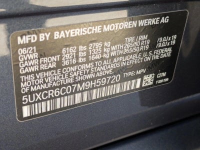 2021 BMW X5 xDrive40i Sports Activity Vehicle