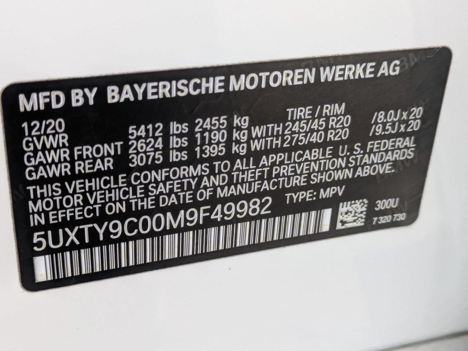 2021 BMW X3 M40i Sports Activity Vehicle