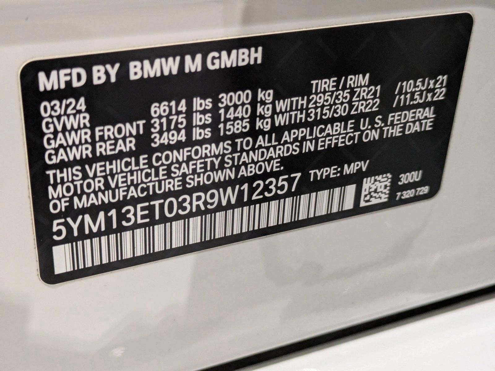 2024 BMW X5 M X5 M Competition AWD