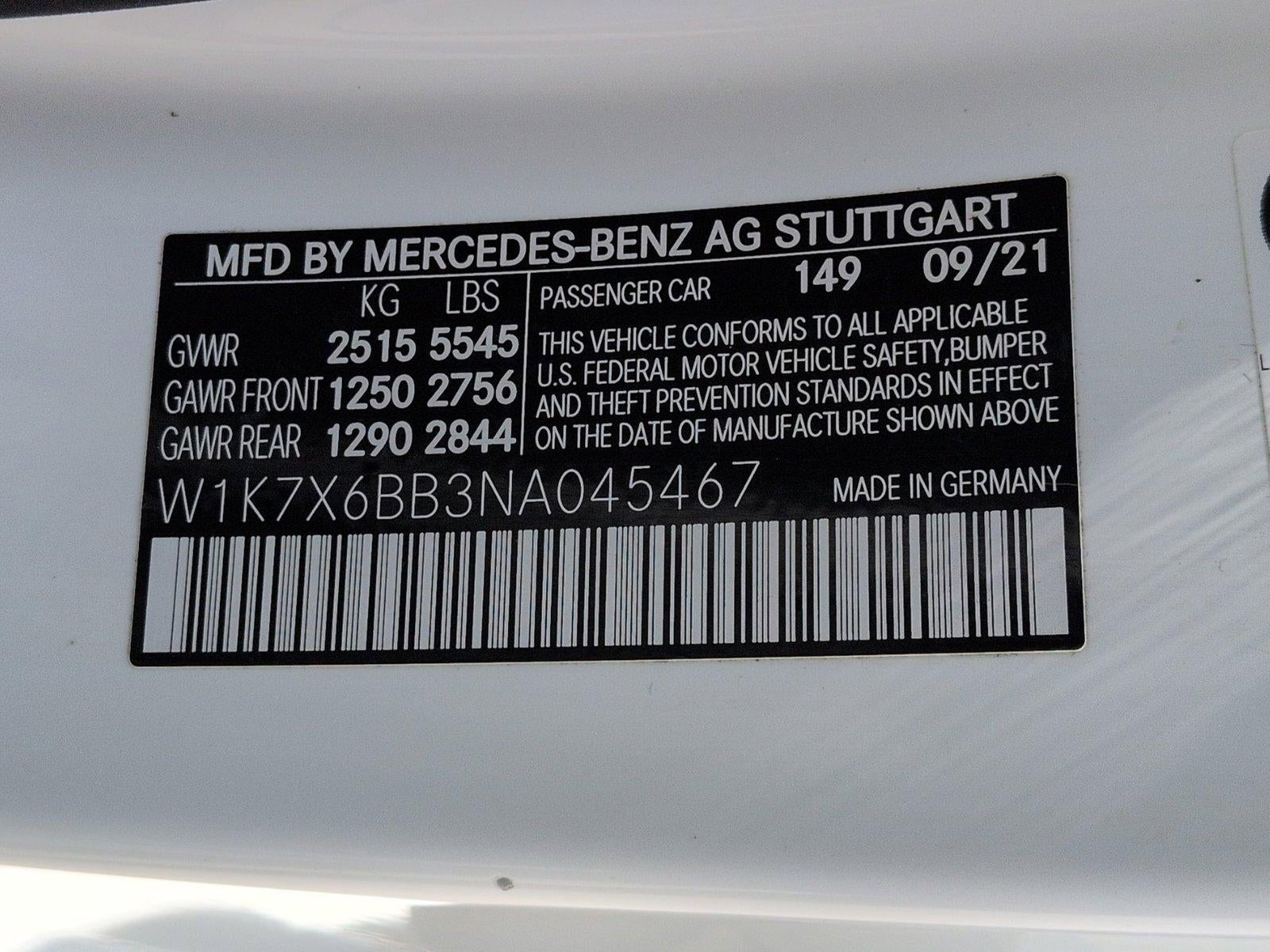 2022 Mercedes-Benz AMG® GT AMG® GT 53 4-Door Coupe