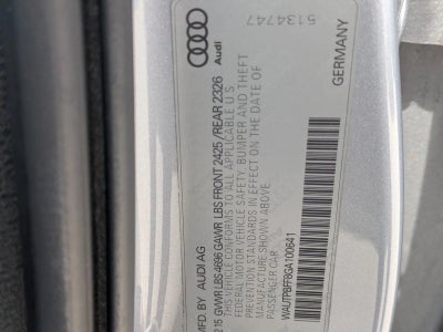 2016 Audi A3 e-tron 4dr HB Premium Plus