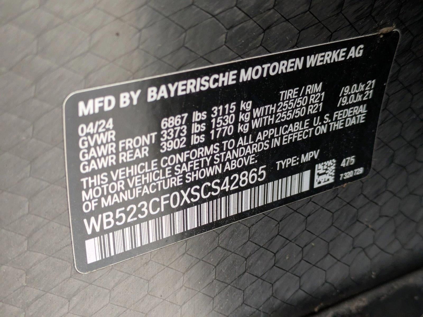 2025 BMW iX Sports Activity Vehicle