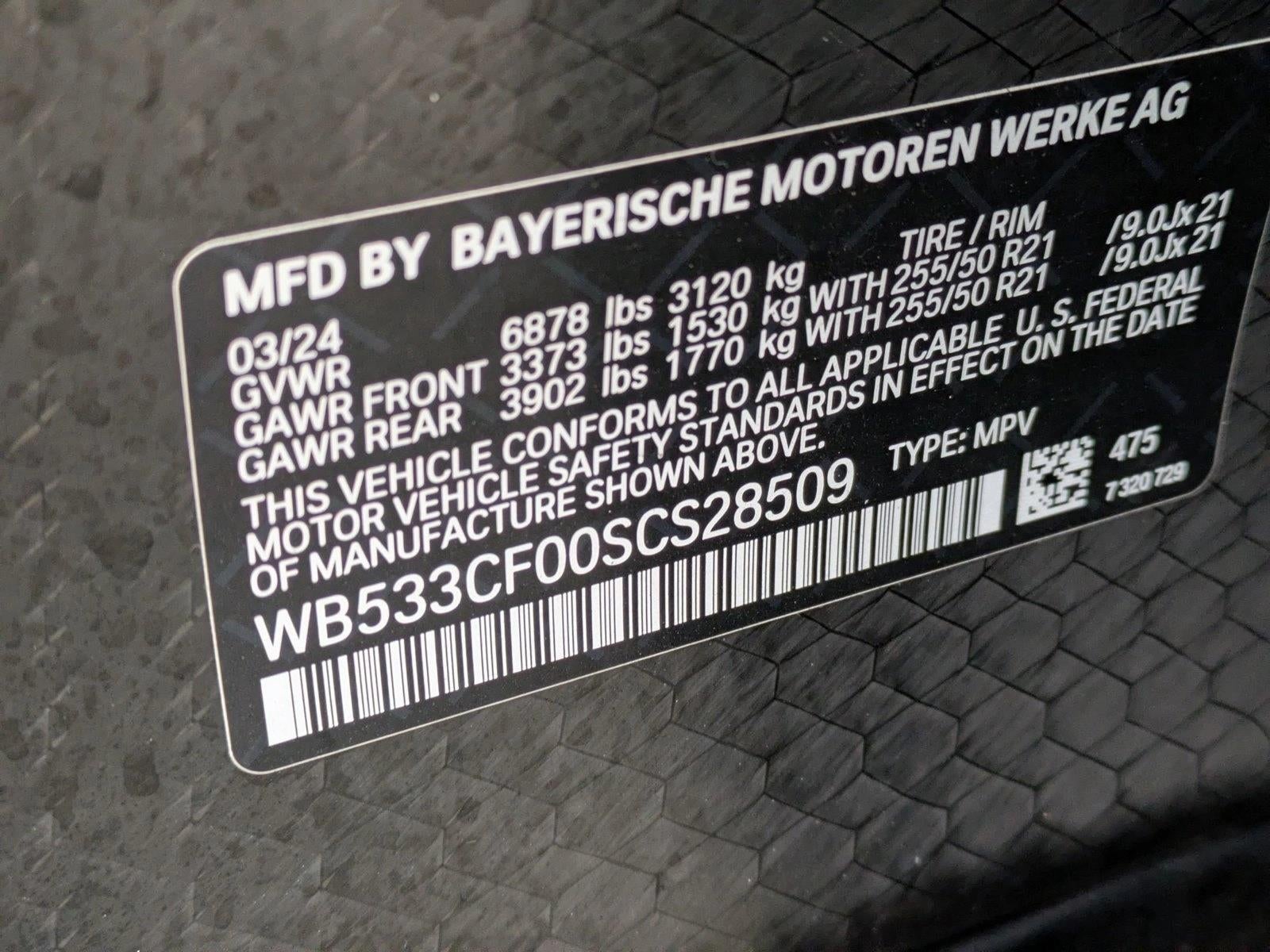 2025 BMW iX Sports Activity Vehicle