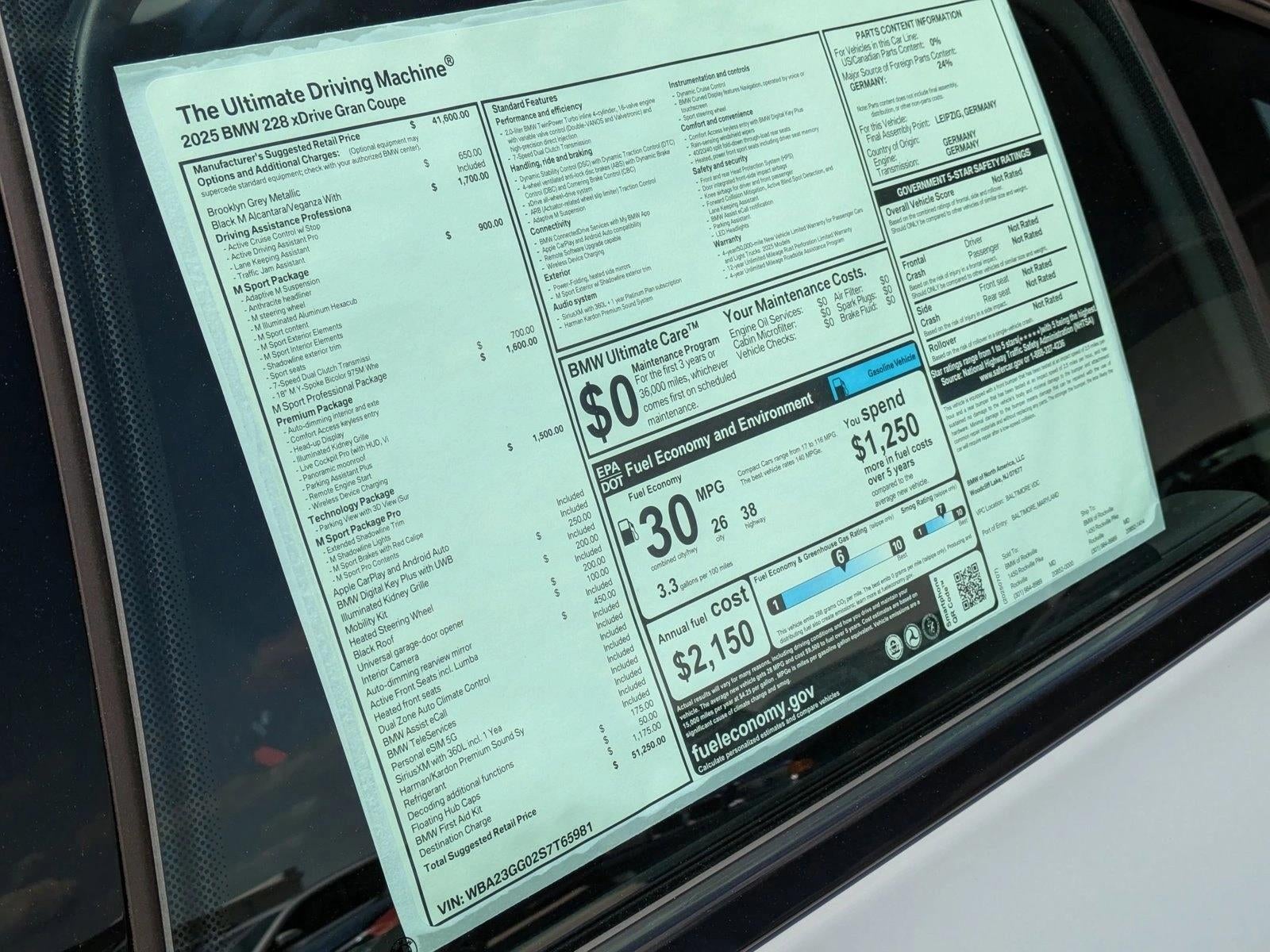 2025 BMW 228 xDrive Gran Coupe