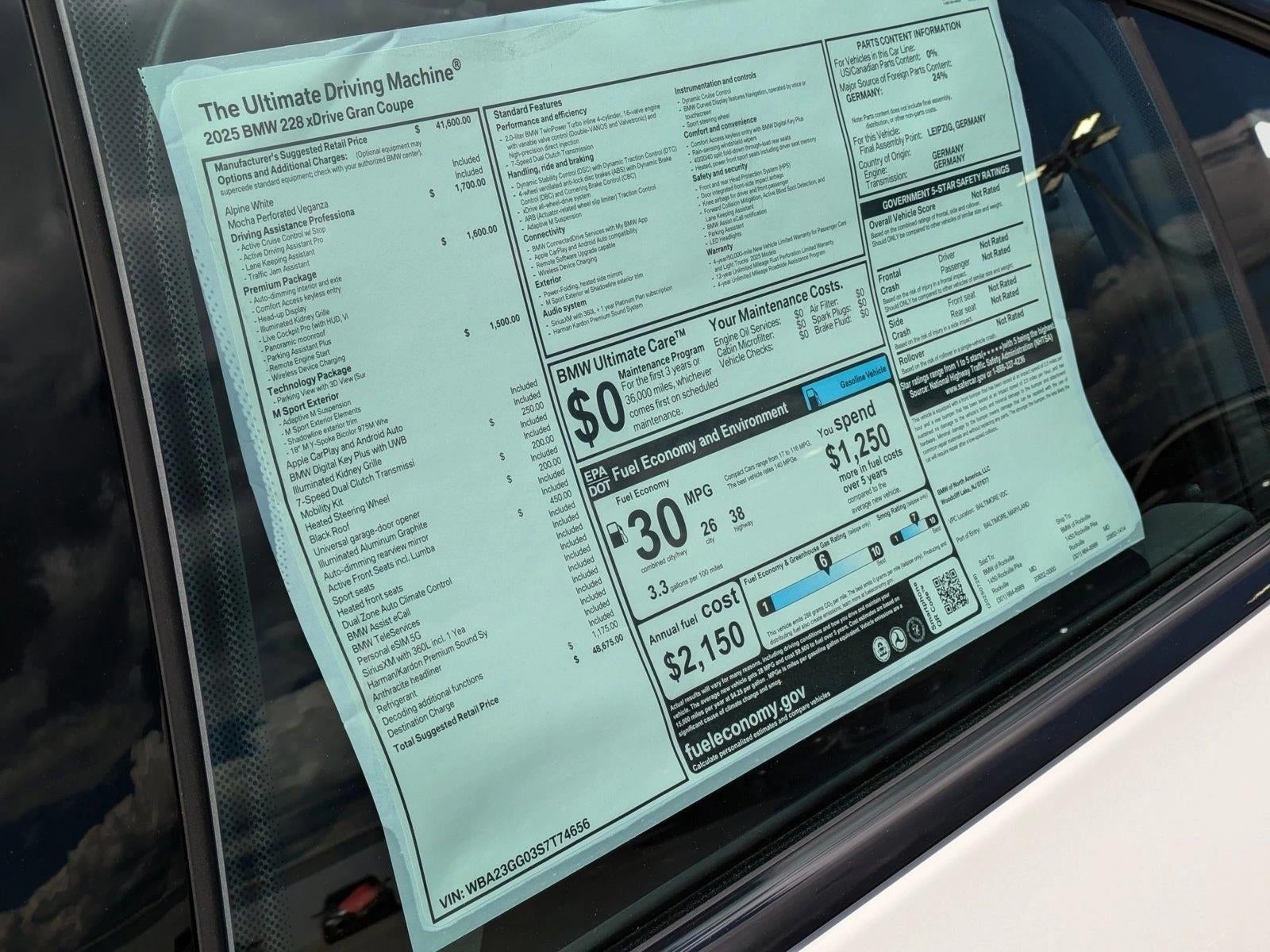 2025 BMW 228 xDrive Gran Coupe