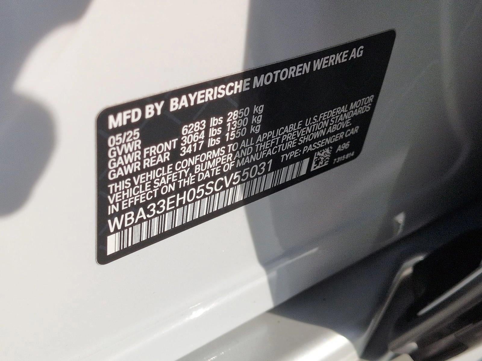 2025 BMW 740i xDrive Sedan