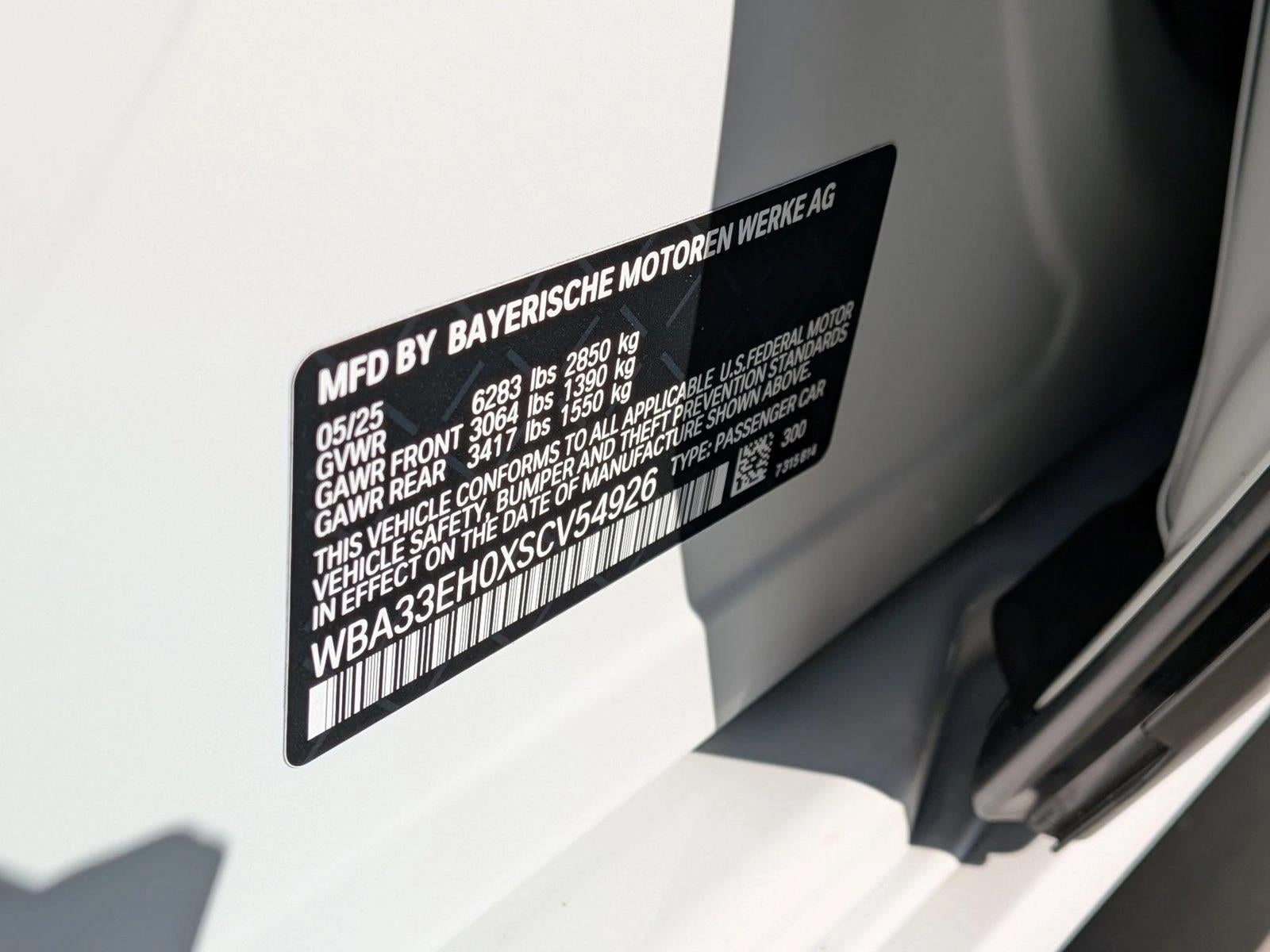 2025 BMW 740i xDrive Sedan