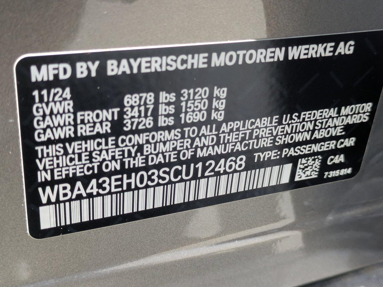 2025 BMW 750e xDrive Plug-In Hybrid