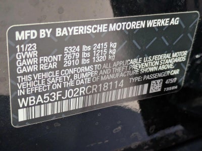 2024 BMW 530i xDrive Sedan
